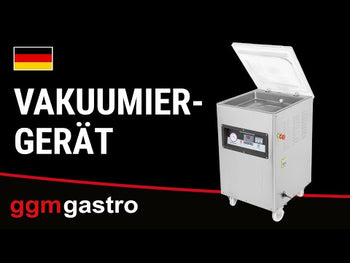 Камерна вакуумна опаковъчна машина - 20m³/h - 900W - дигитално управление