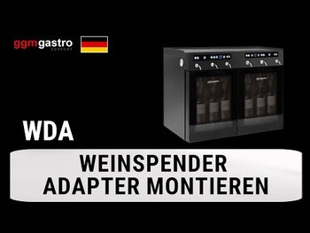 Адаптер за дозатор за вино - 56x34x32mm - за дозатор за вино WDA - материал, съответстващ на европейските норми за контакт с храни