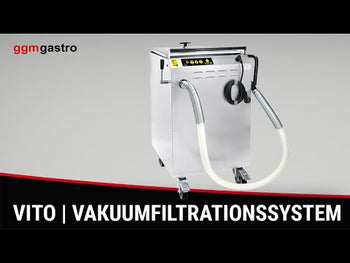 VITO | XS вакуумна филтрационна система - 30l/минута - за фритюрници до 40l