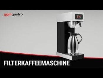 Професионална филтърна кафемашина - 2.2l - 1.9 kW - вкл. термос кана 2.0l